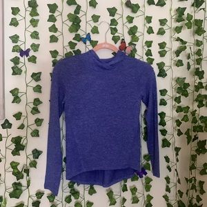 Blue sweater from Target, size 7/8 in kids.